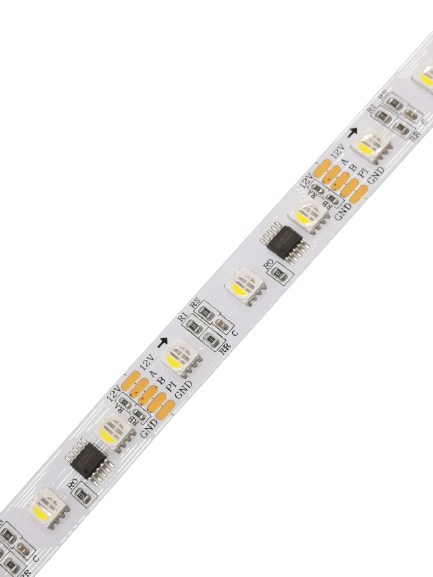 DC12V RGBW DMX512 addressable Digital LED Strip IC TM512_20 Pixel 14.4W a meter